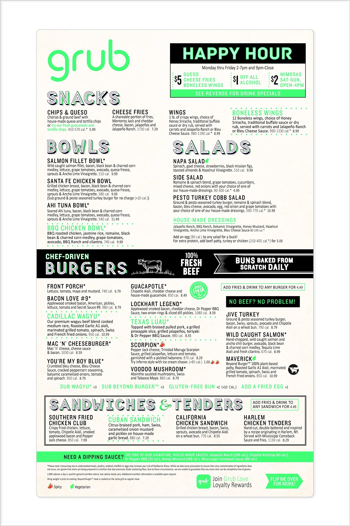 Grub Burger Bar What's for Dinner Gainesville